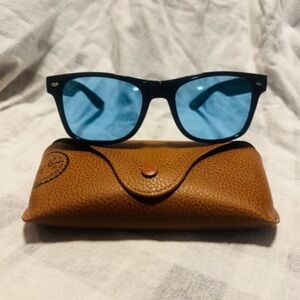 Ray-Ban Sunglasses, Ray Ban wayfarer Sunglasses Black And Blue